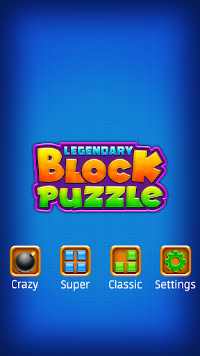 Android application Legendary Block Puzzle screenshort