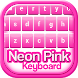 Neon Pink Keyboard Theme icon