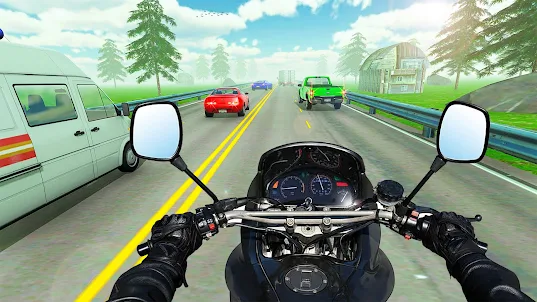 Bike Attack 3D Racing Games