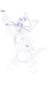 Captura de Pantalla 12 Draw Tom Cat and Jerry Mouse android
