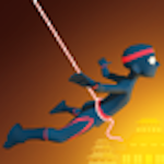 Cover Image of ดาวน์โหลด Ninja Rope Swing 1.3 APK
