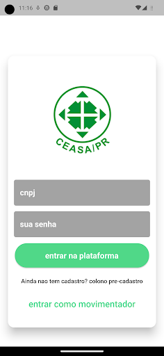 ceasa serviços Screen 2