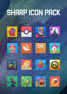 Sharp - Square Icon Pack