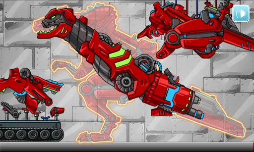 Dino Robot - Tyranno Red Screen 2
