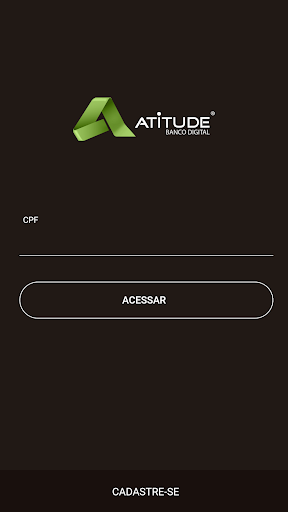 Android application Banco Atitude screenshort