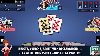 Game screenshot Belote & Coinche Multiplayer hack
