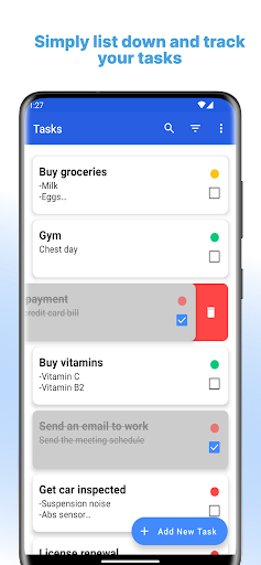 Android application Todoin: To-Do List & Tasks screenshort