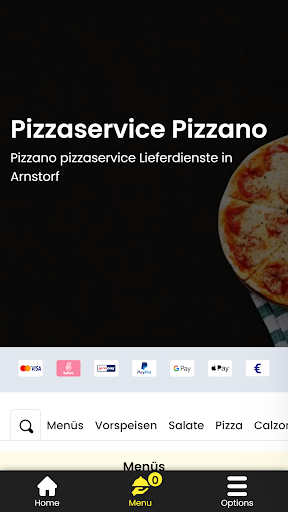 Pizzano Wilhelmshaven Screen 2