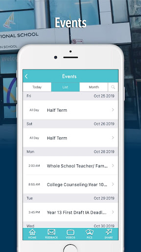 British International School o Screen 2