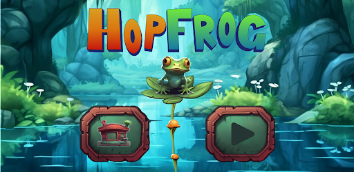 Android application HopFrog: Swamp Jump Adventure screenshort