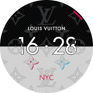 pattern louis vuitton apple watch face