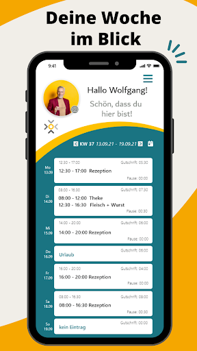 MyTimeApp Screen 2