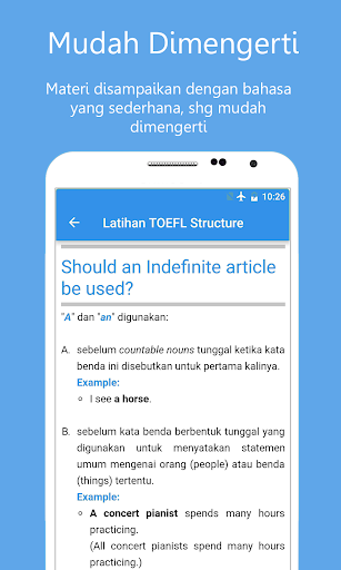 Latihan TOEFL® Structure Screenshot 3 - AppWisp.com