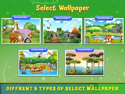 Kids Jigsaw Puzzle For Forest Animals Screenshot