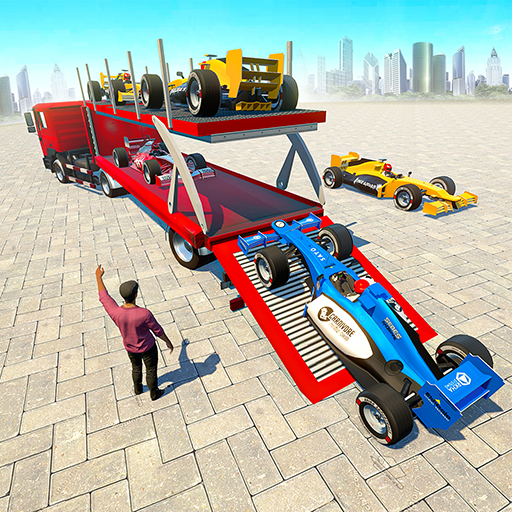 Formula Car Transporter Truck logo