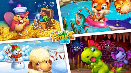 The Tribez Kids - Take Care of Stone Age Pets!