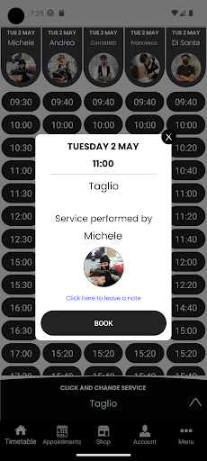 Don Mike Barbers Screen 3