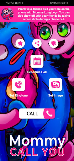 Mommy Long Legs Fake Call
