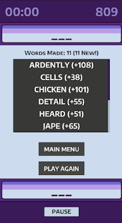 Game screenshot Lexslide - Arcade Word Builder apk download