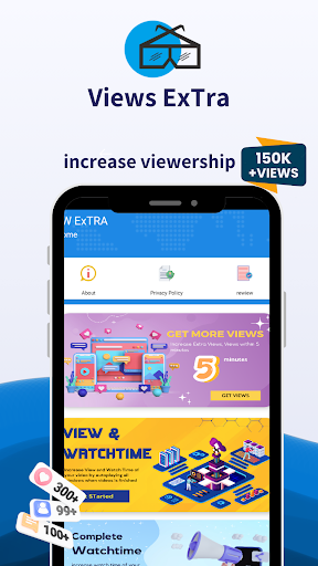 Android application Views Extra screenshort