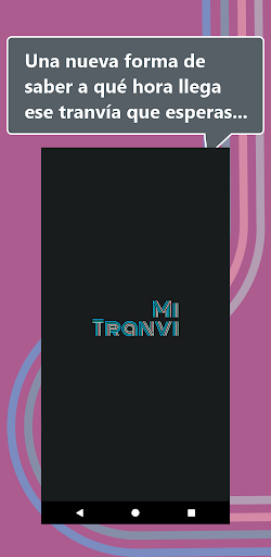 Android application Mi Tranvi - Parla screenshort