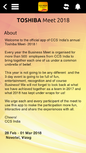CCS India Dealers Meet 2018