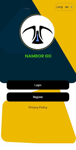 Android application Nambor Go screenshort