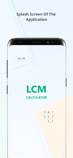 Android application LCM and GCF Calculator screenshort