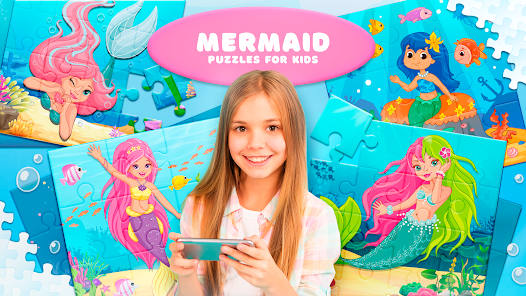 Mermaid Puzzles for Girls  screenshots 1