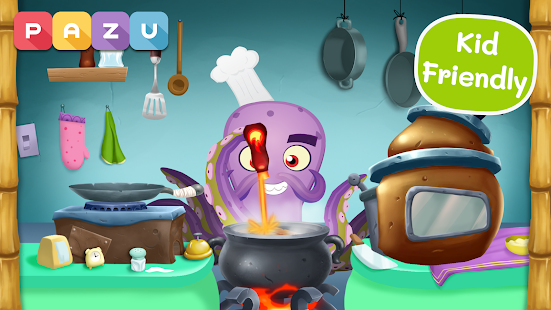 Monster Chef - cooking games for kids and toddlers