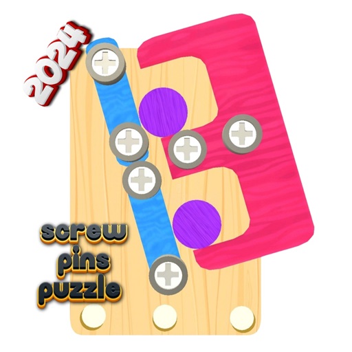 Screw Pins Puzzle-Nut and Bolt logo