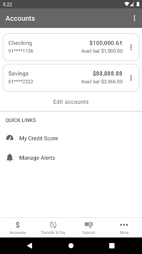 Ohio Valley FCU Screen 3