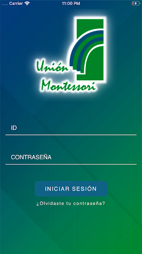 Android application Unión Montessori screenshort