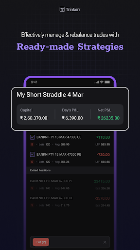 Trinkerr: Virtual Trading App Screen 2