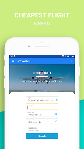 aTravelikes - Flight & Hotel Screen 3