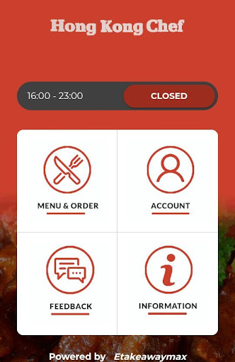 Android application Hong Kong Chef screenshort