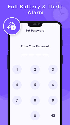Full Battery  Theft Alarm