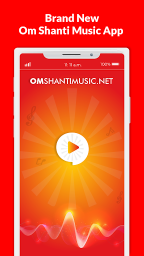 Android application Om Shanti Music screenshort