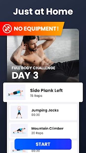 Home Workout - No Equipment Screenshot