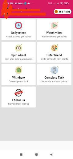 Android application MyCash BD screenshort