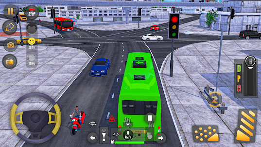 محاكاة حافلة 3D لعبة