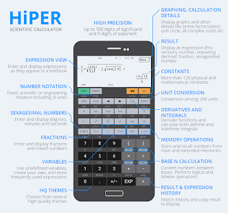 HiPER Scientific Calculator 9.1.3 APK screenshots 9