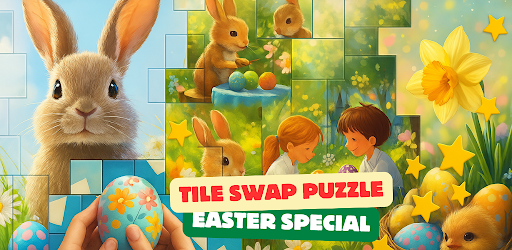 Tile Puzzle: Happy Easter