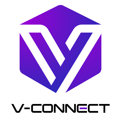 브이커넥트 logo