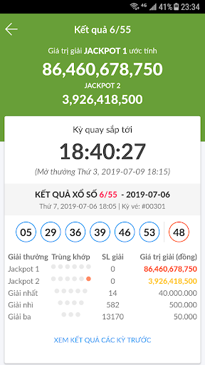 Xo so toan quoc 2024 Screen 3