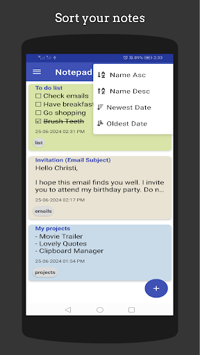 Notepad - Take notes