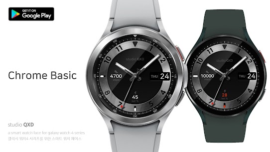 Chrome Basic Watch Face New Mod Apk 1