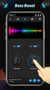 Equalizer & Bass Booster Pro Captura de tela