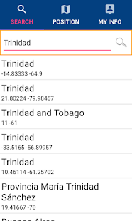 Trinidad gps seekarten Angeln Screenshot