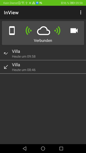 Android application InView screenshort
